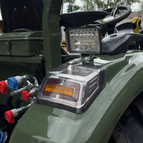 Минитрактор Файтер Т-254RD с козырьком