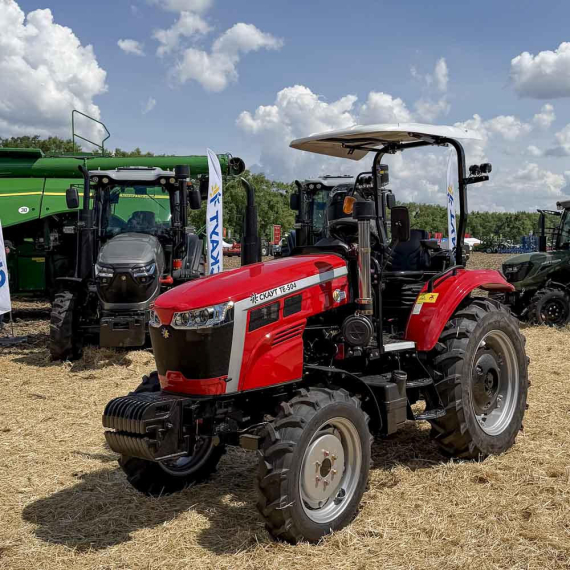 Мінітрактор СКАУТ ТЕ-504 RED з дашком
