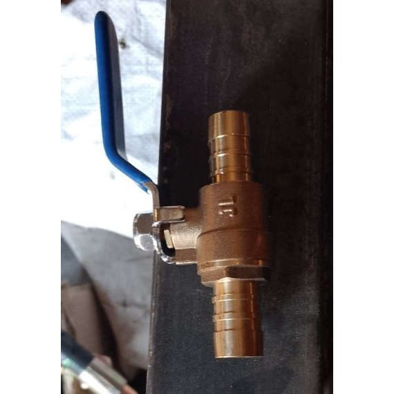 Кран печки для тракторов TE-504C, TY-404C