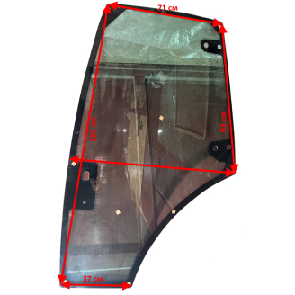 Стекло левой двери на Скаут TD-1104C, TD-1304C